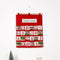 Wall Hanging Christmas Countdown Calendar Christmas Decorations Fabric