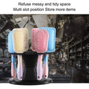 Hair Styling Comb Storage Tools Round Stand PP Comb Storage Rack for Salon Home