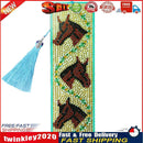 Diamond Paint Leather Bookmark Tassel Special Shape Drill Mark (S47-Horse) Newly