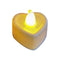 24pcs LED Tealight Candles Lamp Romantic Wedding Party Home Decor (White) Newly