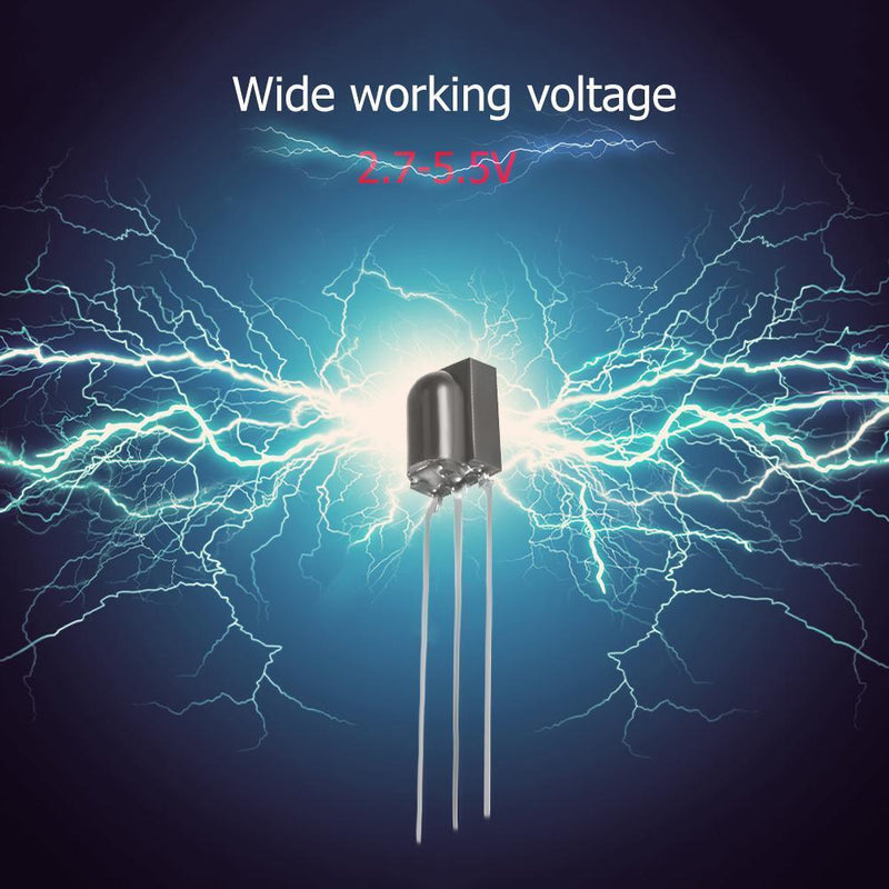 YouN CH1738 012 Infrared Receiver Module, 38 kHz, 10 pcs