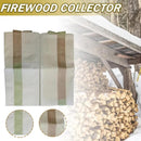 Canvas Log Carrier Basket for Firewood Collector and Wood Holder#