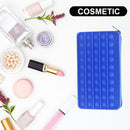 Pencil Case Simple Sensory Silicone Bubble Stationery Storage Bag for Childre