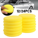 24x Car Foam Sponge Wax Applicator Cleaning Detailing Cleaning Accessories G8N0