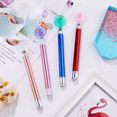 6 x Colorful Dot Drills, Pen Wheel, Diamond Painting Roll with Tape
