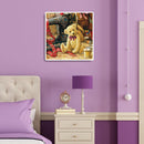 Bear Full Round Drill 5D Mosaic Diamond Painting Picture of Rhinestone Cartoon