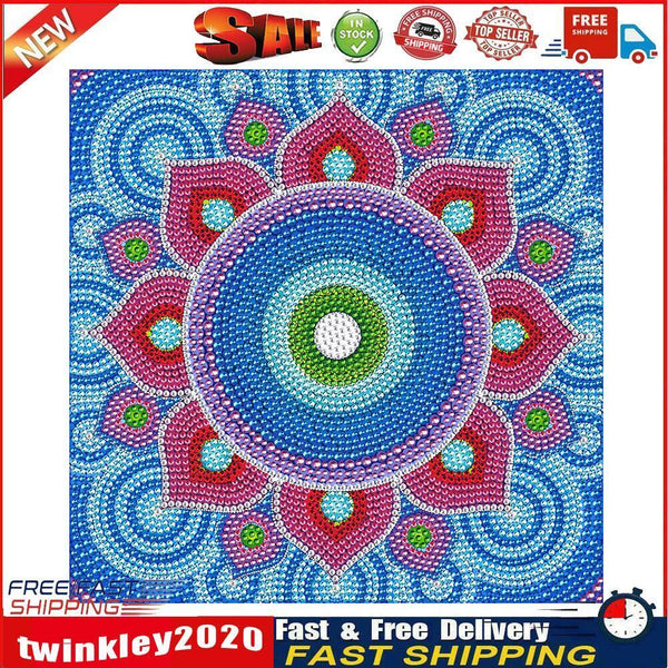 DIY Diamond Painting Kit Mandala Full Special Shape Crystal Drill (KA205) Newly