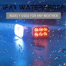 Rechargeable Bike Lights Set Bicycle Front Rear LED Tail Light Waterproof