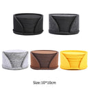 20pcs Round Felt Cup Mats Coasters Heat Resistant Coffee Tea Pad (A Black)