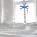 DIY Diamond Painting Light Catcher Hanging Crystal Wind Chime (Dragonfly) Newly