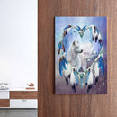 Dreamcatcher and Wolf 5D DIY Full Drill Diamond Painting Rhinestone Wall Picture