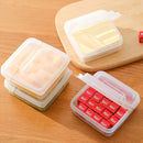 2pcs Butter Container Cheese Storage Box Fruit Vegetable Fall Home Supply