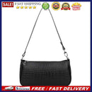 Alligator Pattern Party Wristlet Clutch PU Underarm Bag for Women Shoulder Purse