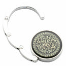 Portable Foldable Folding Table Purse Bag Hook Hanger Home I8N6 Handbag O9L8