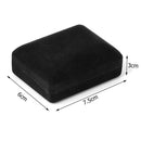 Creative Earrings Rings Storage Box Jewelry Display Foldable Case (Black)