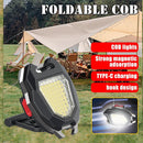 Large LED Work Light COB Inspection Lamp Magnetic Torch USB Rechargeable Car`