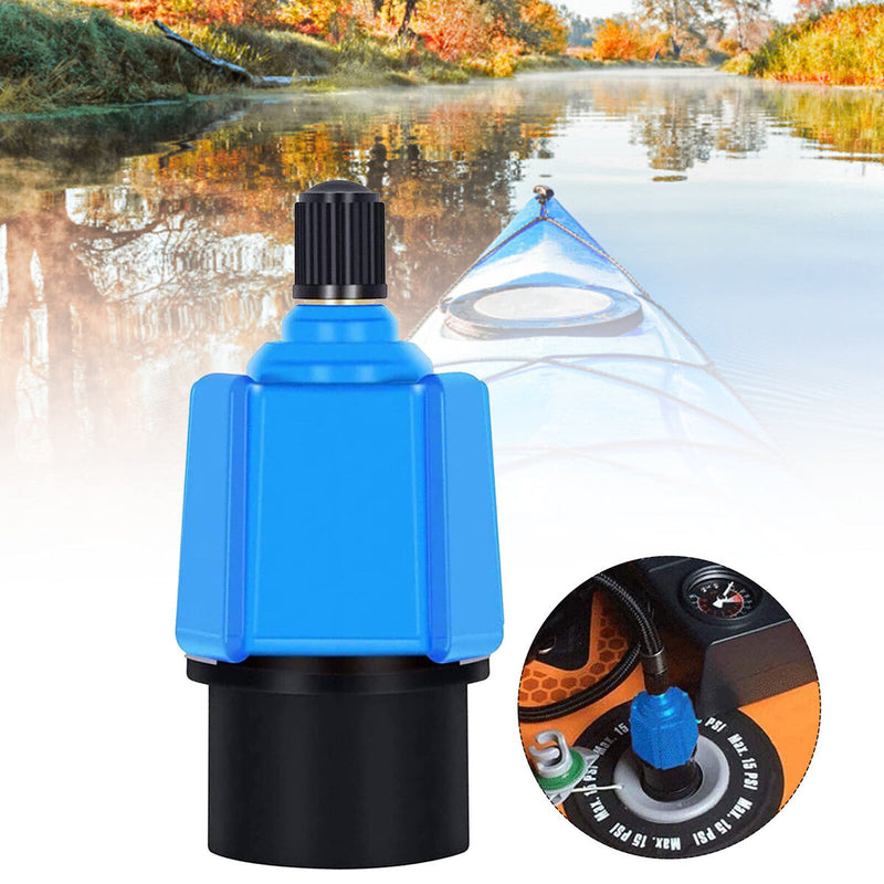 Paddle Board Valve Adapter Rubber Boat Canoe Kayak Pump Converter with 4 Nozz