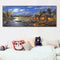 Spot Drill Handicraft Full Drill Diamond Painting Kit Riverside Lodge Mosaic