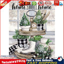 Diamond Painting Christmas Sock Full Round Drill Rhinestone Kit (NH910) Newly