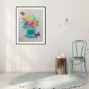 5D DIY Flowers Part Special Drill Diamond Painting Kit Artwork Craft (X022)