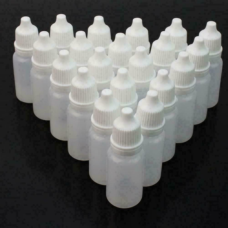 Empty Plastic Dropper Bottles Container Vials, Suit For Solvents Portable F3G3