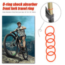 RISK 5pcs Bicycle Front Fork O-Rings Shock Absorb Oil Seal Dust-proof Ring Newly