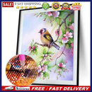Frameless 5D Branch Bird Diamond Painting Embroidery DIY Craft Cross Stitch