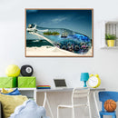 Sea Bottle DIY Full Drill Round Diamond Painting Embroidery Cross Stitch