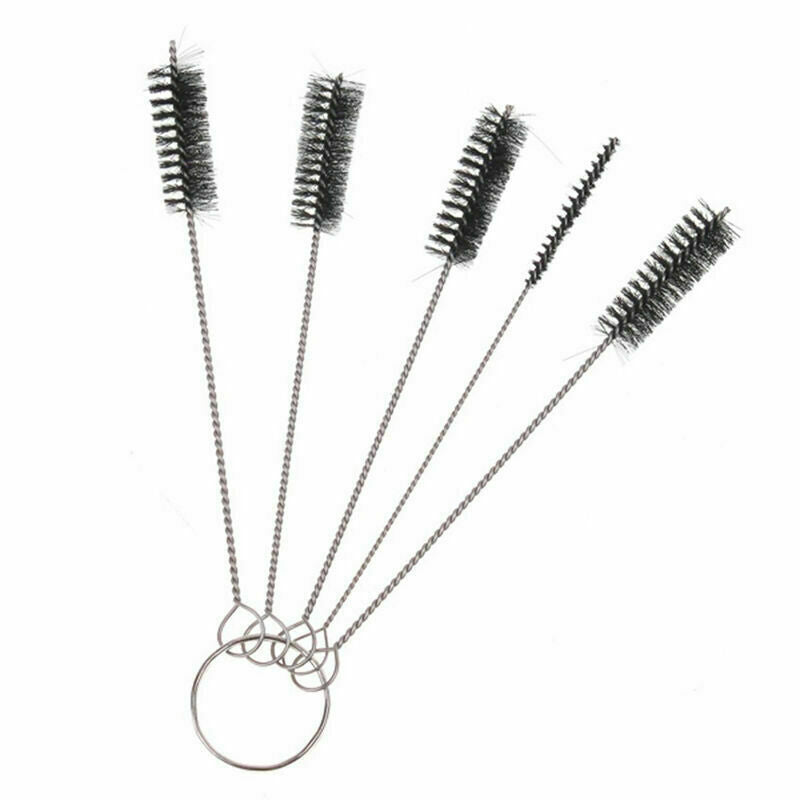 5 *Tattoo Cleaning Brush Kit Set Tip Tube Machine Airbrush Spray Tool V3V5 F3K1