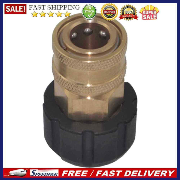 1/4 3/8 QD Female to M22 14mm 15mm Female Connector Adapter for Pressure Wa