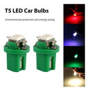 2pcs 5050SMD LED Car Lights Dashboard Warning Indicator Auto Instrument Lamp Kit