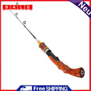 Portable Fiberglass Ice Fishing Rod Outdoor Angling Spinning Winter Fishing Pole