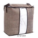 Non-Woven Fabric Wardrobe Closet Storage Box Clothes Quilt Bag Holder Organiz