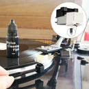 Turntable Stylus Cleaning Liquid Round Carbon Fiber Record Brushes Player S1B5