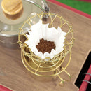 Folding Coffee Hand Drip Dispenser Coffee Making Filter Paper Holder Stand Ra