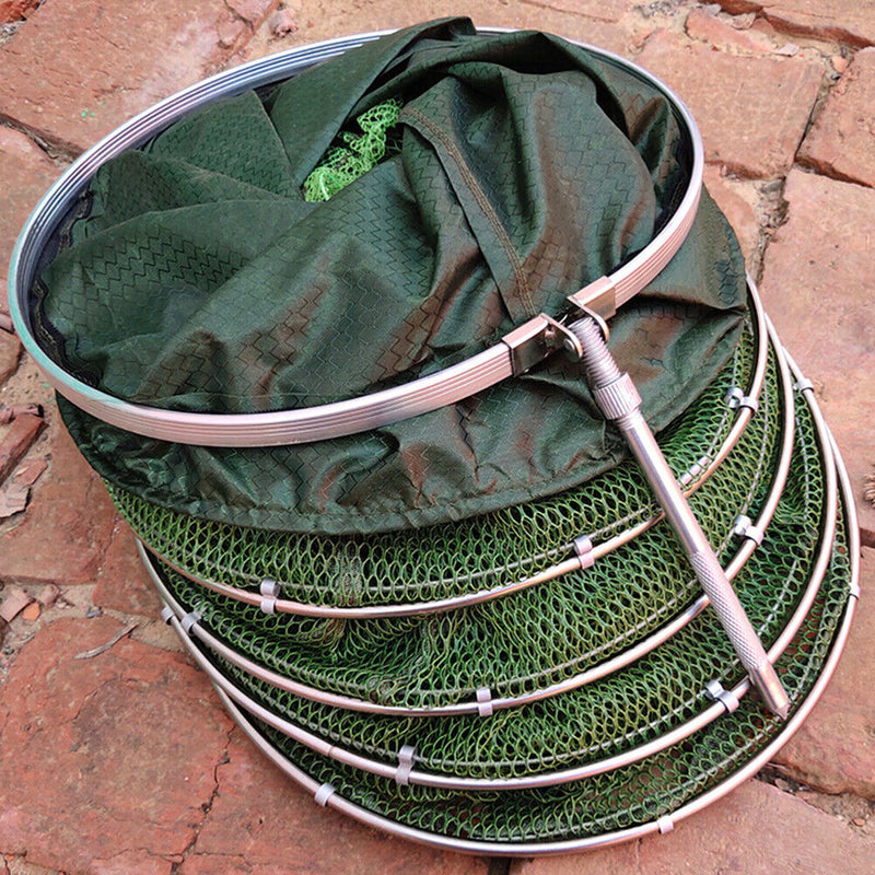 Fishing Net Fish Trap Crayfish Basket Carp Fishing Accessories (25-2.5m) Newly