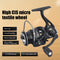 #A 5.2/1 Speed Ratio 13+1BB Spinning Fishing Reel 8kg Max Drag Metal Line Cup Wh