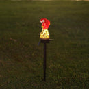 Solar Power LED Parrot Lawn Light Waterproof Garden Landscape Lamp (Red) Newly