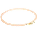 DIY Wooden Cross Stitch Frame Needlework Hoop Ring Embroidery Tool(24cm) Newly
