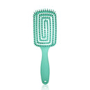 Massager Comb Wide Teeth Anti-static Salon Styling Smooth Hair Combs (Green)