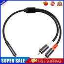 3.5mm Female to 2 RCA Male Audio Cable Adapter for MP3 Player Amplifiers