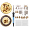 28pcs Wood Burning Kit Pyrography Pen DIY Set for Embossing Carving Soldering