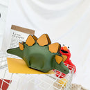 Women Cute Dinosaur Crossbody Bag Female Hit Color Leather Wallet Shoulder Bags