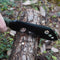 Outdoor Camping Shovel Paracord Garden Spade EDC Emergency Tools (Black) Newly