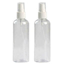 250ml Transparent Cosmetic Spray Bottle With Cover Beauty Watering Makeup M2T7
