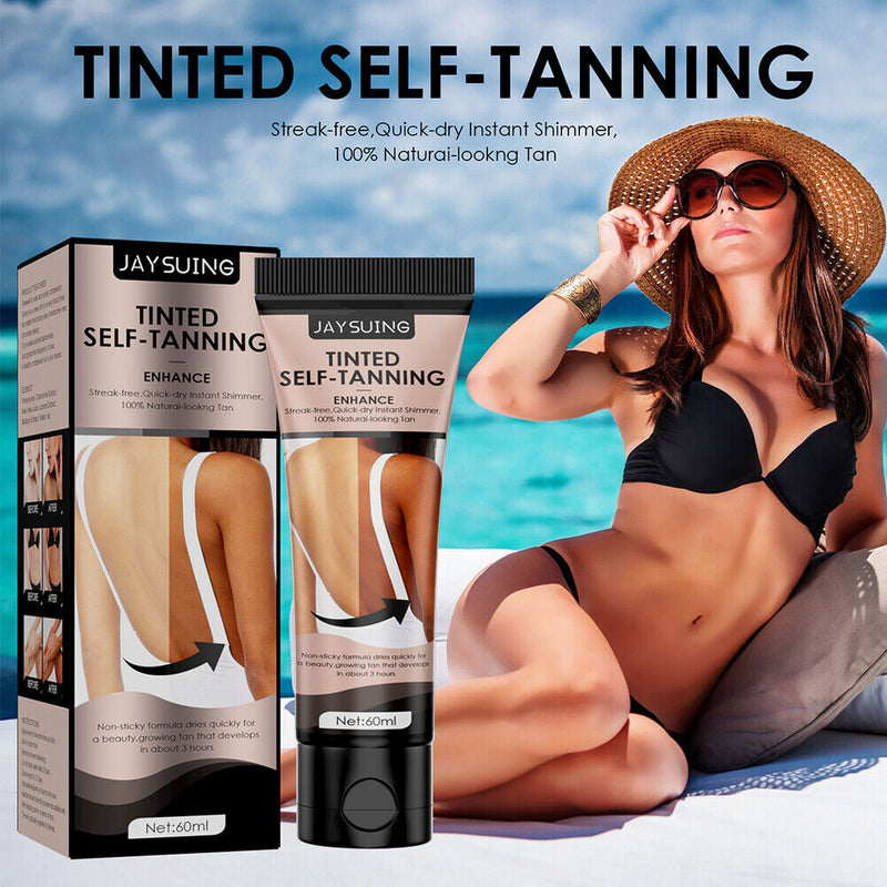 Self Tanning Mousse Adjust Skin Tone Long Lasting Body Bronzer Easy to Apply