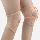 2pcs Adjustable Sports Knee Support Clip Respiratory Knee Pad Safety