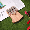 Professional 17-Key Mahogany Kalimba Mbira Thumb Piano Thumb Practice Instrum