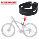 CANSUCC 34.9mm Bicycle Quick Release Seatpost Clamp Seat Post Clip (Black) Newly