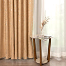Home Living Room Window Curtains Lily Flower Semi-Blackout Curtain Drapes